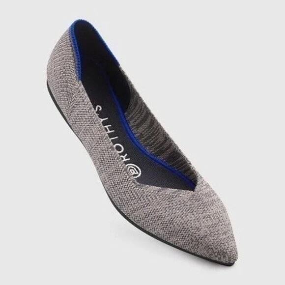 Rothy’s The Point Taupe Heather‎ Women’s Size 11